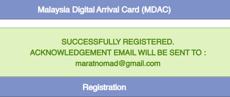 Образец заполнения MDAC в Малайзию (Шаг 4)