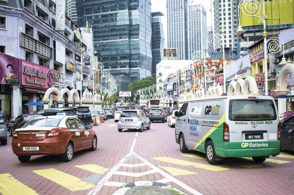 Индийский район в Куала-Лумпур. Little India (Brickfields)
