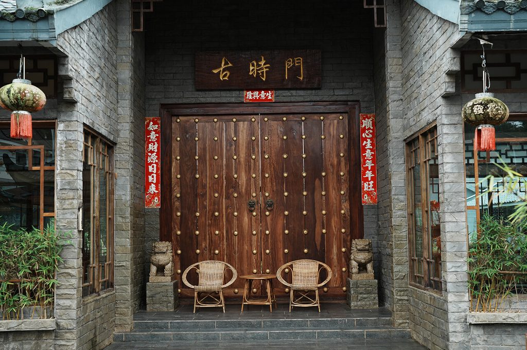 Китайский стиль архитектуры в Бан Рак Тай